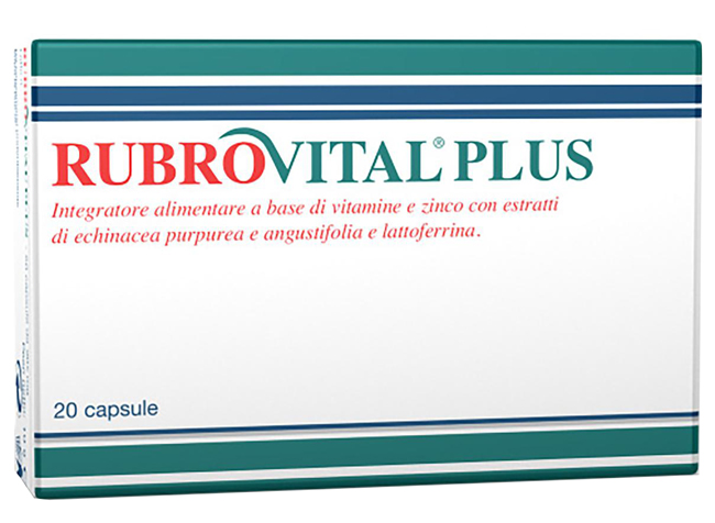 RUBROVITAL PLUS 20 CAPSULE - farmacialombardia.it