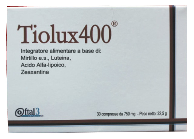 TIOLUX 400 30 COMPRESSE - farmacialombardia.it
