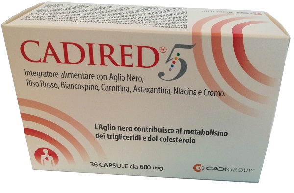 CADIRED 5 36 CAPSULE - farmacialombardia.it