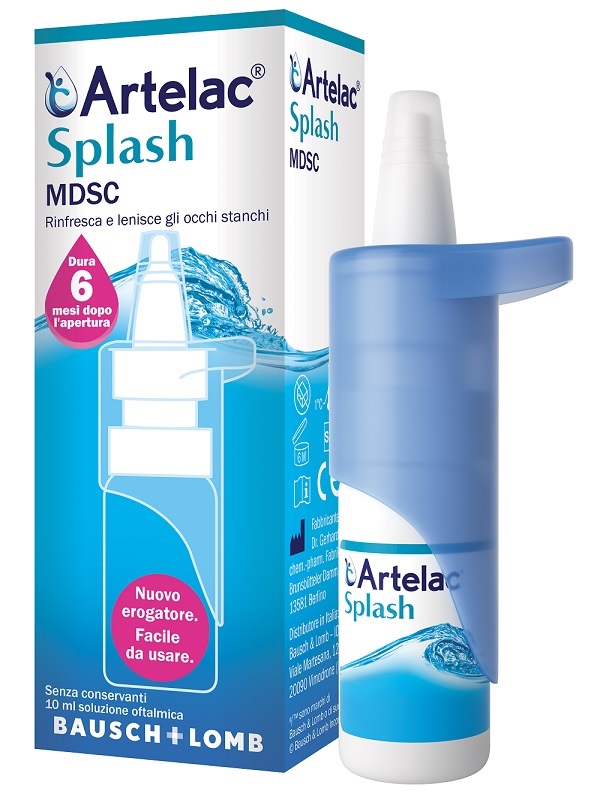 ARTELAC SPLASH MULTIDOSE GOCCE OCULARI FLACONE 10 ML - farmacialombardia.it