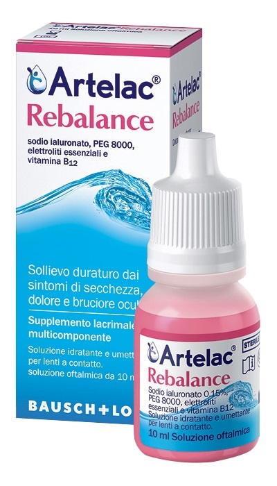 ARTELAC REBALANCE GOCCE OCULARI MULTIDOSE SENZA CONSERVANTI 10 ML - farmacialombardia.it
