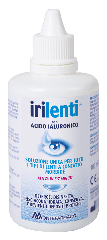 SOLUZIONE UNICA PER LENTI A CONTATTO IRILENTI 100ML - farmacialombardia.it