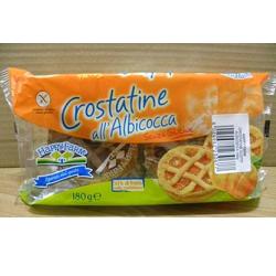 HAPPY FARM CROSTATA DI ALBICOCCHE SENZA GLUTINE 180 G - farmacialombardia.it