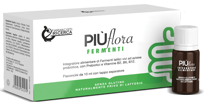 FPR PIU' FLORA 10 FLACONCINO - farmacialombardia.it