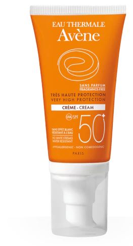AVENE SOLARE CREMA SPF 50+ SENZA PROFUMO 50 ML - farmacialombardia.it