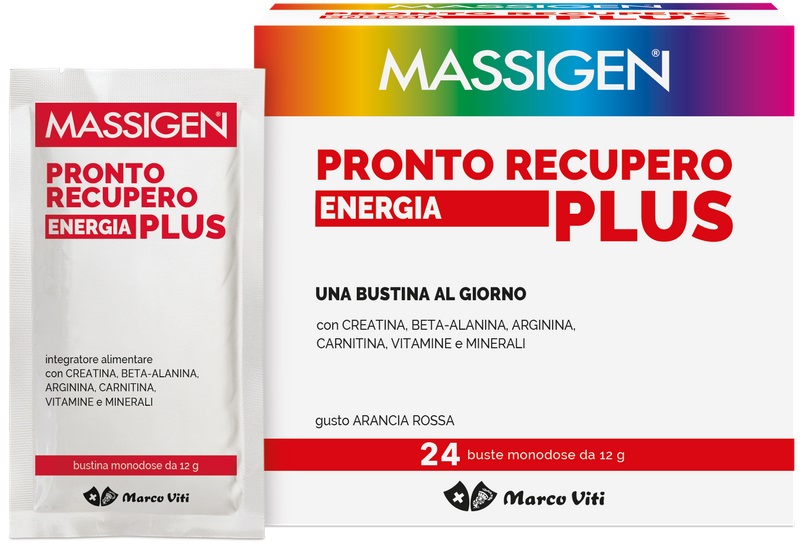 MASSIGEN PRONTO RECUPERO ENERGIA PLUS 24 BUSTINE 12 G - farmacialombardia.it