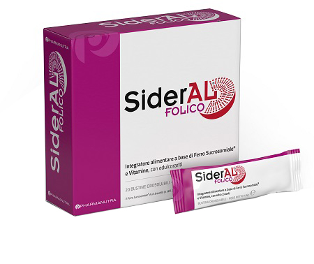 SIDERAL FOLICO 30 MG 20 BUSTINE OROSOLUBILI - farmacialombardia.it