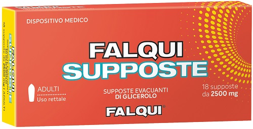SUPPOSTE FALQUI 18 SUPPOSTE CON GLICERINA 2500MG ADULTI - farmacialombardia.it