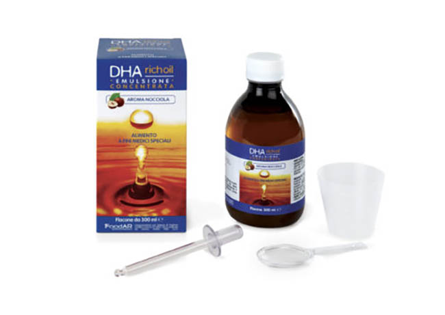 DHA RICHOIL SCIROPPO AL 25% DI DHA DI ORIGINE ALGALE GUSTO MANDORLA 30 ML - farmacialombardia.it