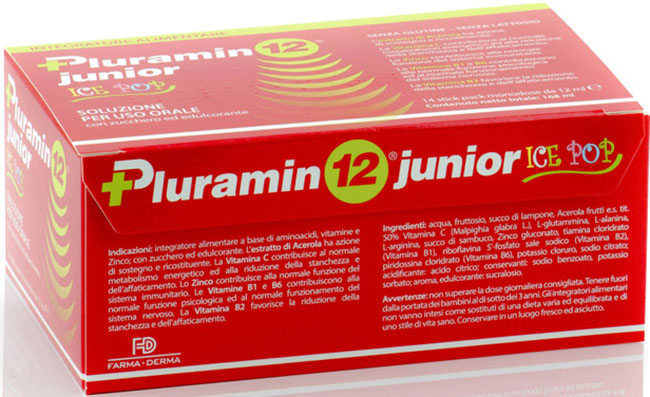 PLURAMIN12 JUNIOR 14 STICK PACK 12 ML - farmacialombardia.it