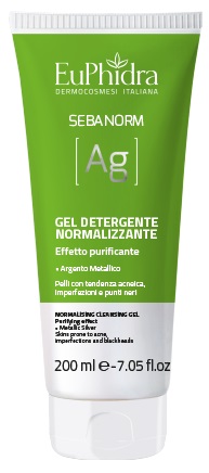 EUPHIDRA SEBANORM AG GEL DETERGENTE 200 ML - farmacialombardia.it