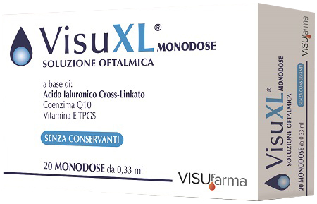 SOLUZIONE OFTALMICA VISUXL 20 CONTENITORI MONODOSE 0,33 ML - farmacialombardia.it