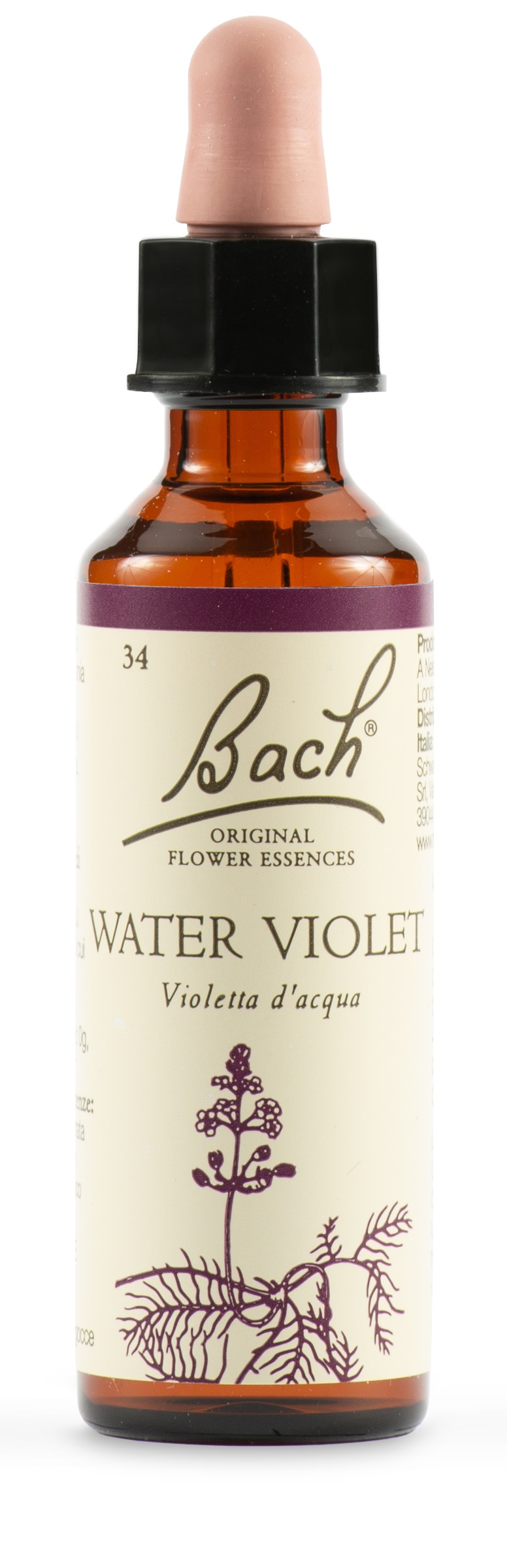 WATER VIOL BACH ORIG 20 ML - farmacialombardia.it
