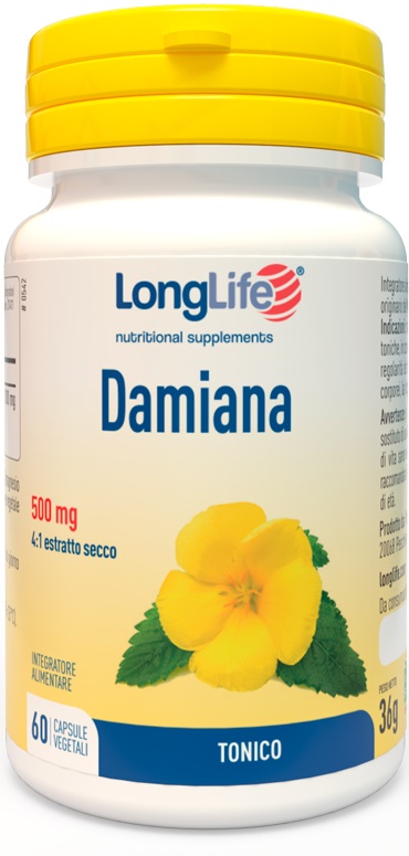 LONGLIFE DAMIANA 60 CAPSULE - farmacialombardia.it
