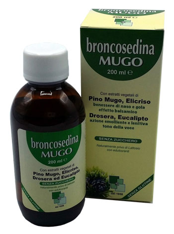 BRONCOSEDINA MUGO 200 ML SENZA ZUCCHERO - farmacialombardia.it