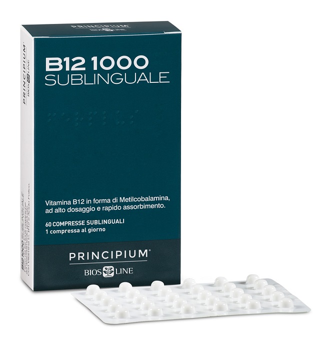 PRINCIPIUM B12 1000 60 COMPRESSE SUBLINGUALI - farmacialombardia.it