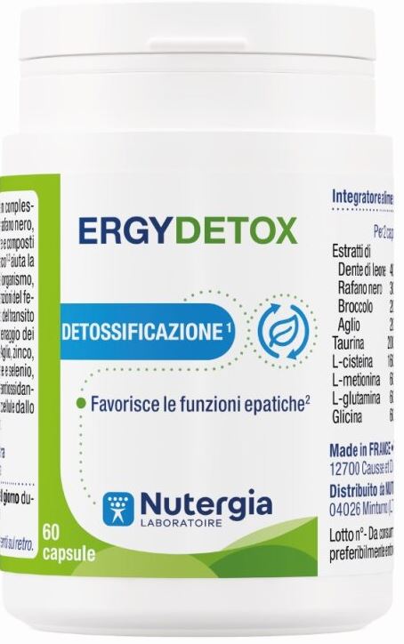 ERGYDETOX 60 CAPSULE - farmacialombardia.it