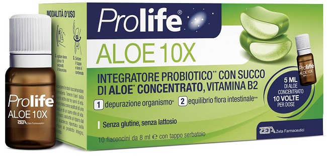 PROLIFE ALOE 10 FLACONI X 8 ML - farmacialombardia.it