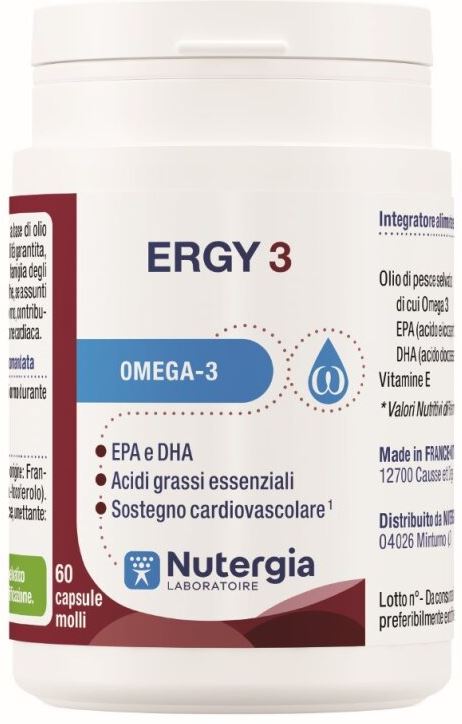 ERGY 3 60 CAPSULE - farmacialombardia.it