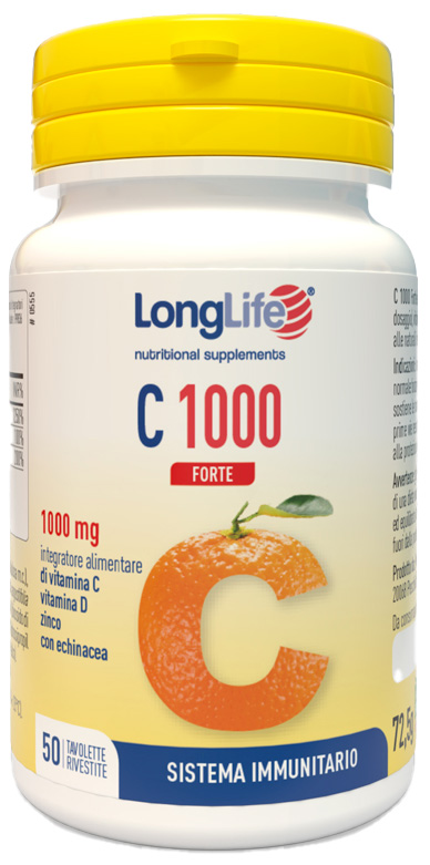 LONGLIFE C 1000 FORTE 50 TAVOLETTE - farmacialombardia.it