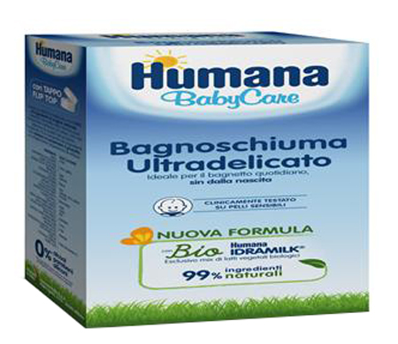 HUMANA BABY CARE BAGNOSCHIUMA 200 ML - farmacialombardia.it
