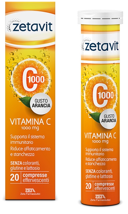 ZETAVIT C1000 20 COMPRESSE EFFERVESCENTI - farmacialombardia.it