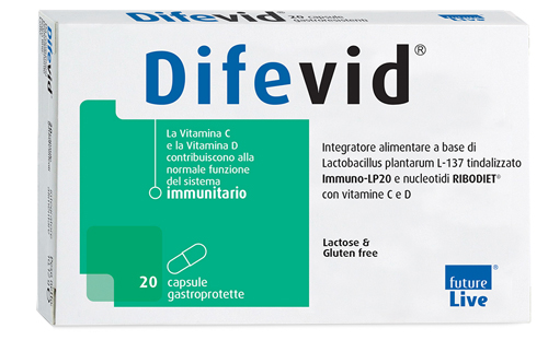 DIFEVID 20 CAPSULE GASTROPROTETTE - farmacialombardia.it