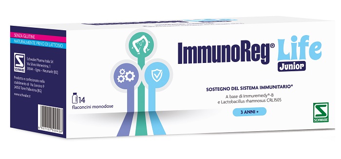 IMMUNOREG LIFE JUNIOR 14 FLACONCINI - farmacialombardia.it