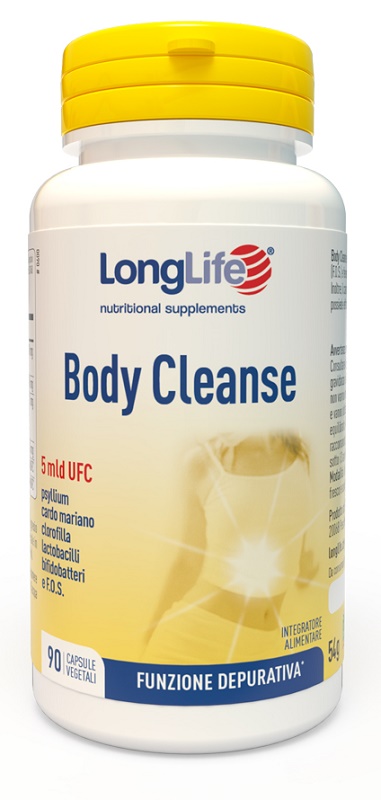 LONGLIFE BODY CLEANSE 90 CAPSULE - farmacialombardia.it
