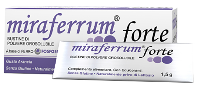 MIRAFERRUM FORTE 20 BUSTINE DA 1,5 G - farmacialombardia.it