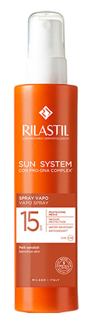 RILASTIL SUN SYSTEM SPRAY VAPO SPF15 200 ML - farmacialombardia.it
