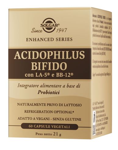 ACIDOPHILUS BIFIDO 60 CAPSULE VEGETALI - farmacialombardia.it