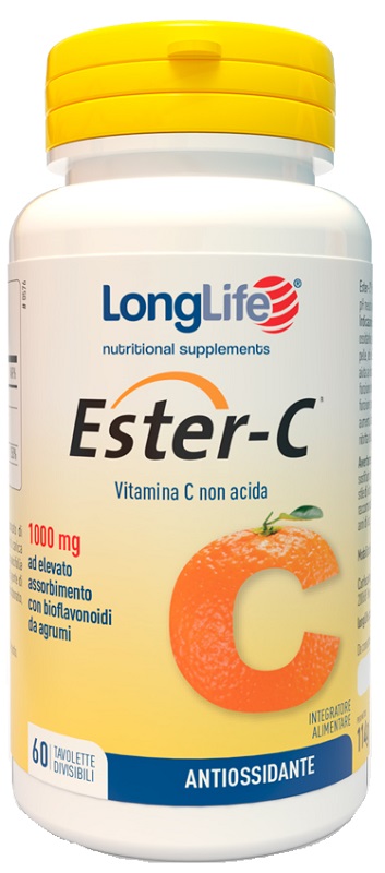 LONGLIFE ESTER C 1000MG 60 TAVOLETTE - farmacialombardia.it