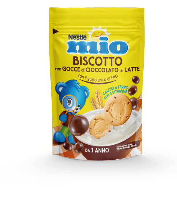 MIO BISCOTTO GOCCE CIOCCOLATO AL LATTE 150 G - farmacialombardia.it