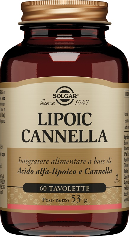 LIPOIC CANNELLA 60 TAVOLETTE - farmacialombardia.it