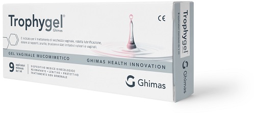 GEL VAGINALE MUCOMIMETICO TROPHYGEL GHIMAS 9 APPLICATORI MONOUSO DA 1 ML - farmacialombardia.it