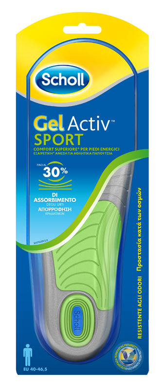 SCHOLL GEL ACTIV SPORT UOMO - farmacialombardia.it