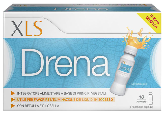 XLS DRENA 10 FLACONCINI X 10 ML - farmacialombardia.it