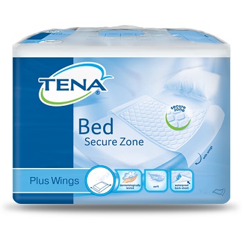 TRAVERSA PER INCONTINENZA TENA BED PLUS RIMBOCCABILE 80X180 CM PLUS 20 PEZZI - farmacialombardia.it