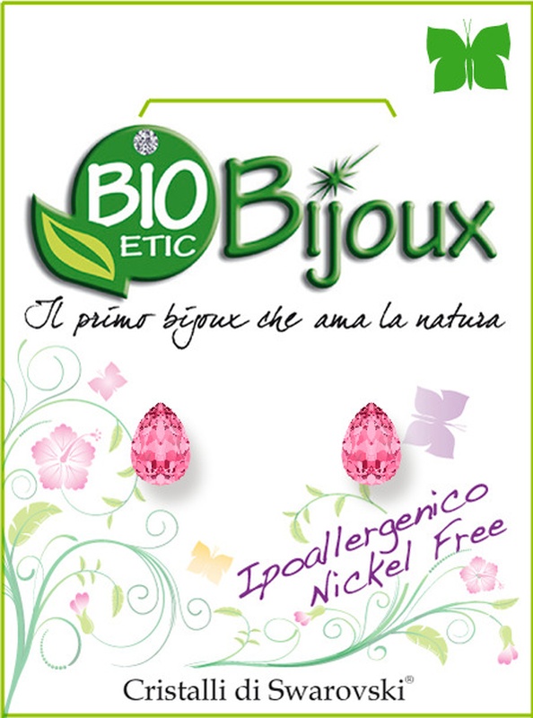 ORECCHINO GOCCIA 6MM ROSE - farmacialombardia.it