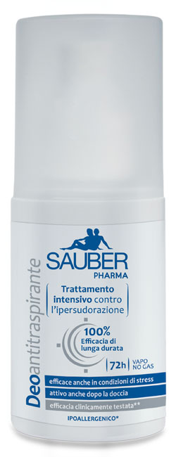 SAUBER ANTITRASPIRANTE 72 ORE VAPO - farmacialombardia.it