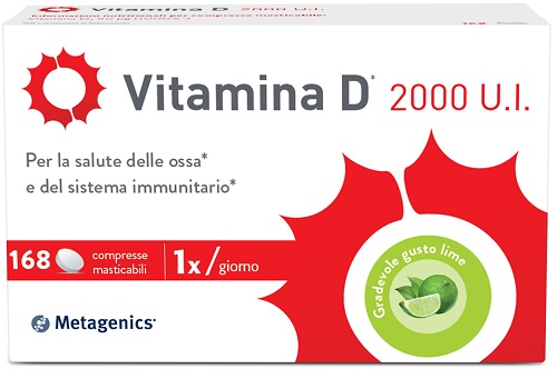 VITAMINA D 2000 UI 168 COMPRESSE MASTICABILI - farmacialombardia.it