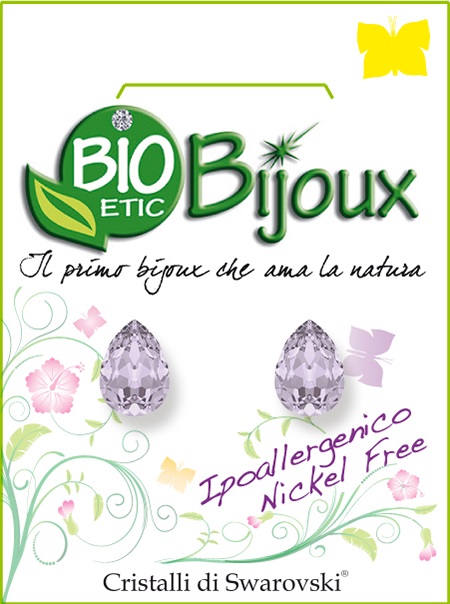 ORECCHINO GOCCIA 8MM SMOKY MAUVE - farmacialombardia.it
