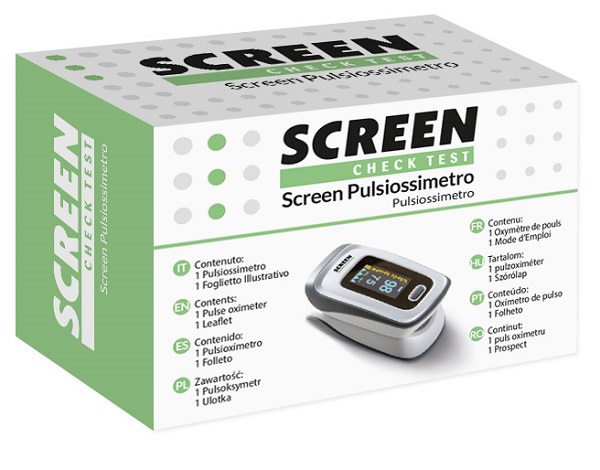 PULSIOSSIMETRO SCREEN CHECK TEST - farmacialombardia.it