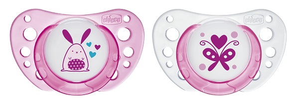 CHICCO SUCCHICCO AIR GIRL CAUCCIU' 0-6 MESI 2 PEZZI - farmacialombardia.it