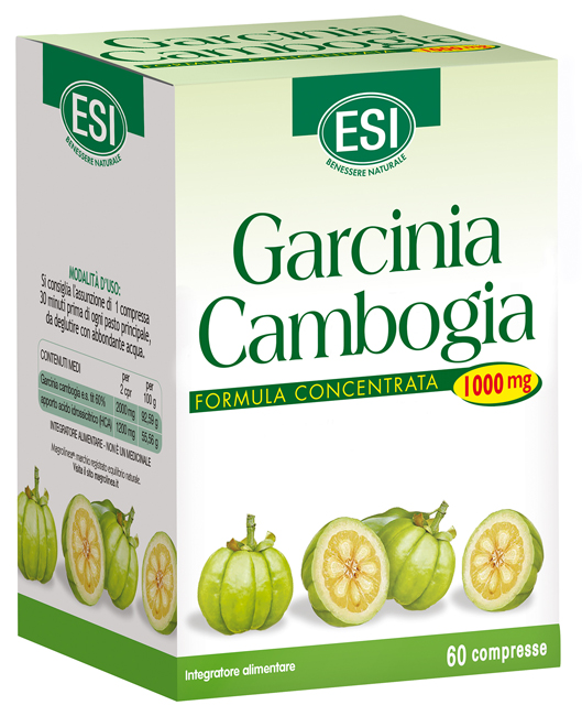 ESI GARCINIA CAMBOGIA 1000 MG 60 COMPRESSE - farmacialombardia.it
