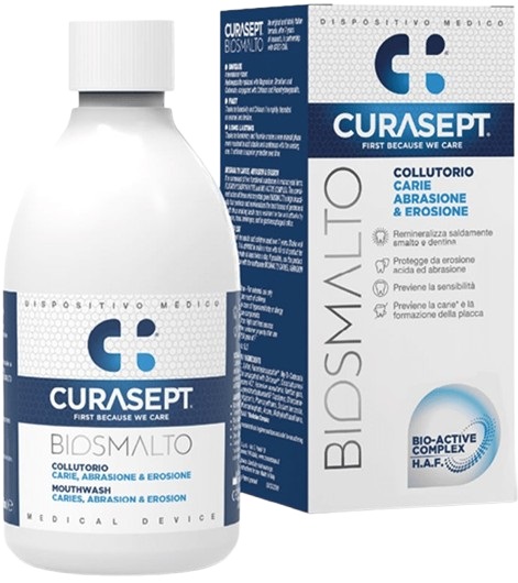 CURASEPT BIOSMALTO COLLUTORIO CARIE ABRASIONE&EROSIONE 300 ML - farmacialombardia.it