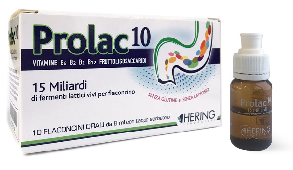 PROLAC10 FERMENTI LATTICI 15 MILIARDI 10 FLACONCINI 8 ML - farmacialombardia.it