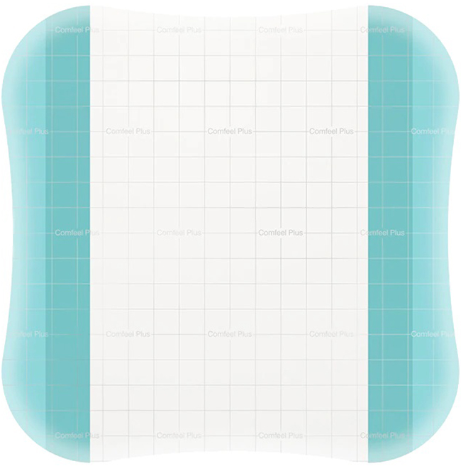 MEDICAZIONE SPECIALE ATTIVA TRASPARENTE CON IDROCOLLOIDE COMFEEL PLUS 20X20 CM 5 PEZZI - farmacialombardia.it