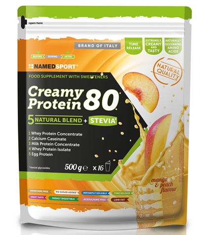 CREAMY PROTEIN MANGO PEACH 500 G - farmacialombardia.it